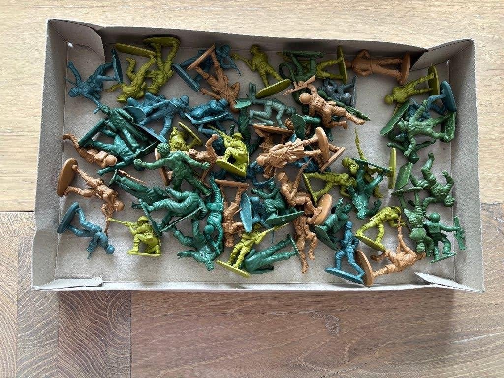 Plastic soldaten (speelgoed), Ophalen of Verzenden, Gebruikt