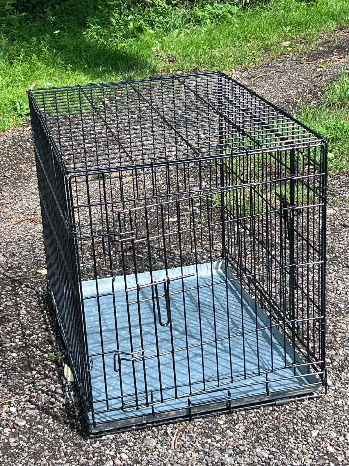 Hondenbench zwart, Dieren en Toebehoren, Ophalen of Verzenden, Zo goed als nieuw