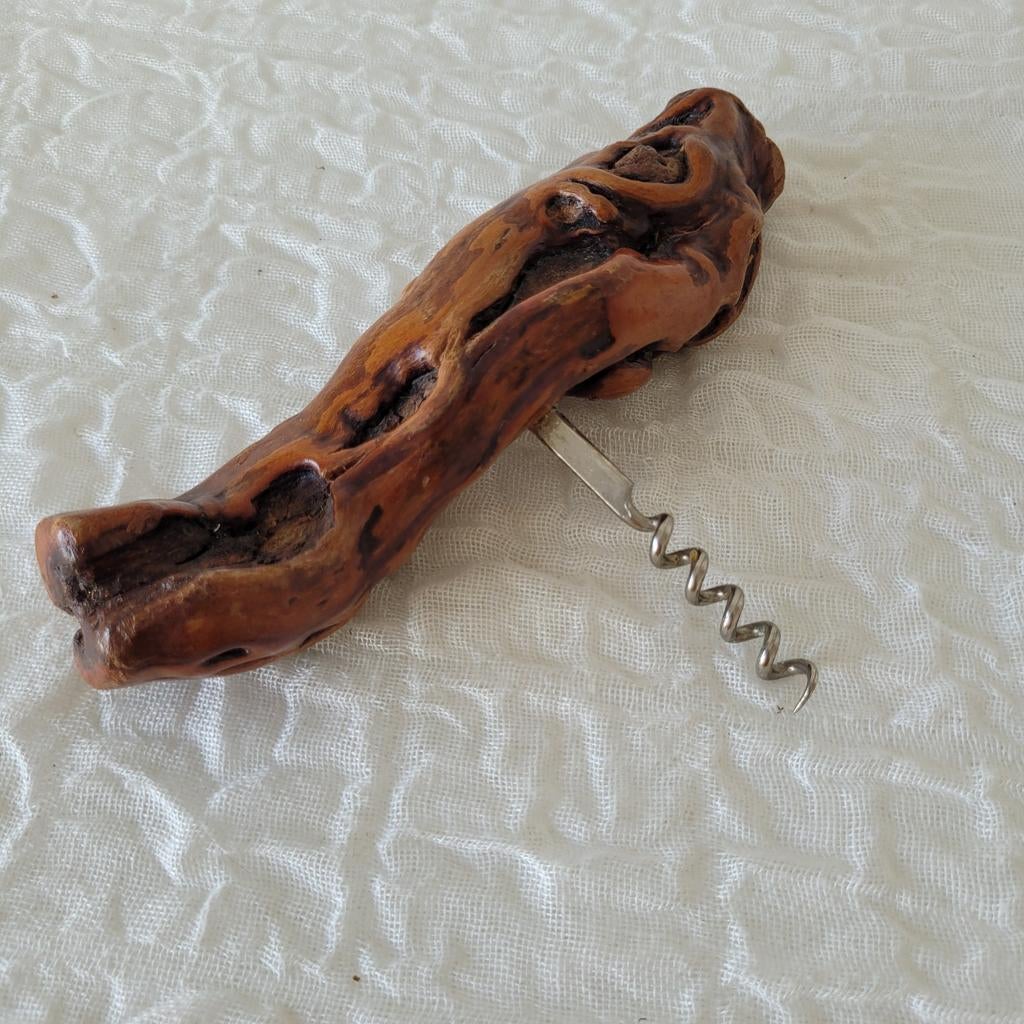 Franse druivenrank wijnrank kurkentrekker  18 cm, Overige typen, Hout, Ophalen of Verzenden, Zo goed als nieuw