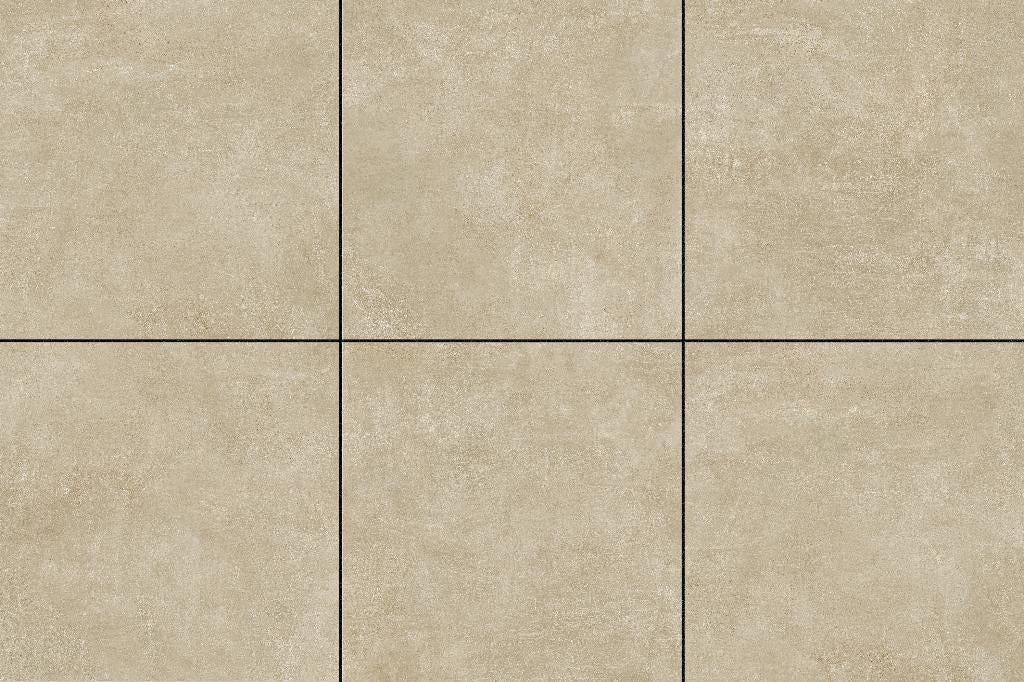 Keramiek 60x60x2 Zand, Ophalen, Keramiek, Nieuw, 10 m² of meer