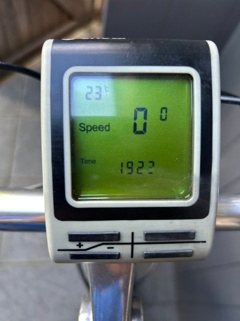 Fiets computer van een elektrische fiets MC Multicycle, Ophalen of Verzenden, Zo goed als nieuw