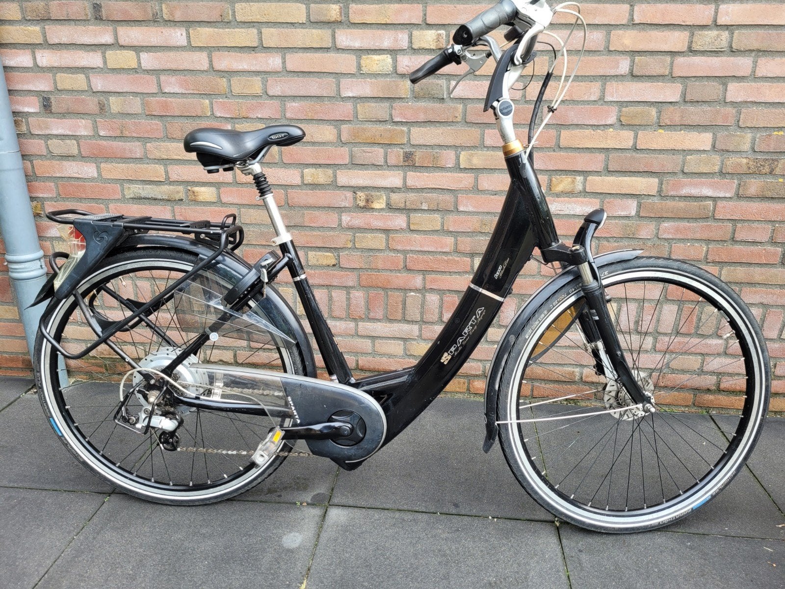 Sparta Black line 7 versnellingen nieuwe accu 11 2025 izgst., Fietsen en Brommers, Ophalen, Sparta, Zo goed als nieuw, 47 tot 51 cm