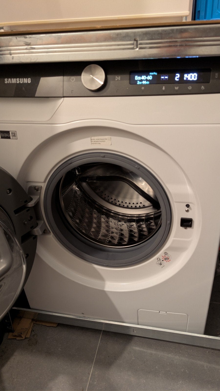 Samsung WW90T554AAT/S2 Wasmachine - 9kg, A+++, EcoBubble, 1200 tot 1600 toeren, 8 tot 10 kg, Ophalen of Verzenden, Zo goed als nieuw