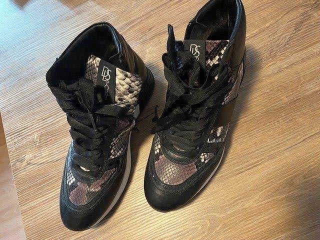 Sneakers Dames maat 38, Ophalen, DLSport, Zwart, Sneakers of Gympen