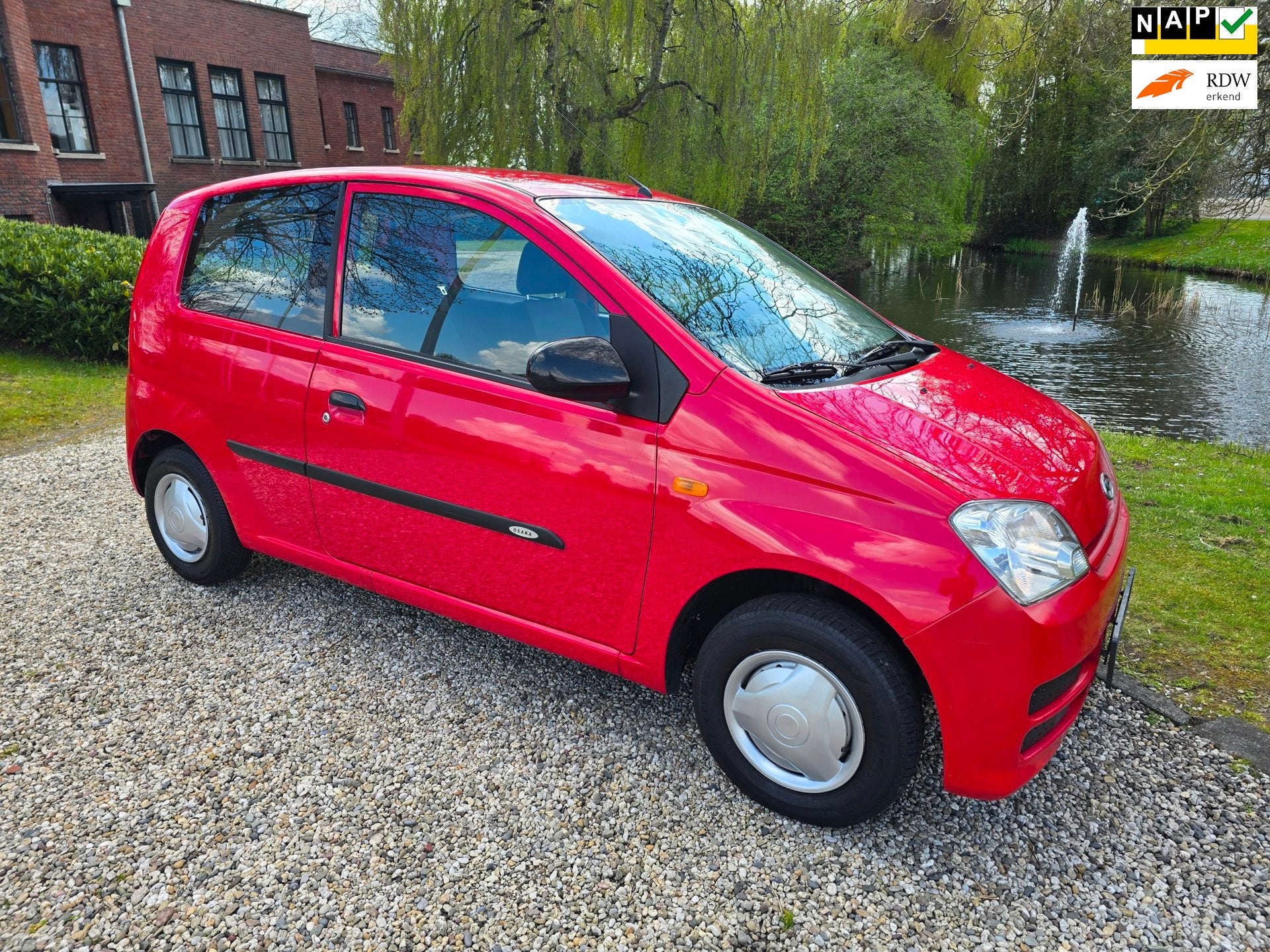 Daihatsu Cuore 1.0-12V Osaka *qpk:03-2027*, Auto's, Voorwielaandrijving, ABS, 18 €/maand, 4 stoelen
