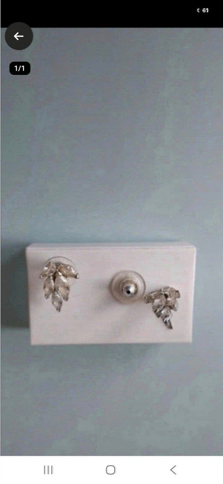 Swarovski 😊 oorbellen, Ophalen of Verzenden, Zo goed als nieuw, Knopjes of Stekers
