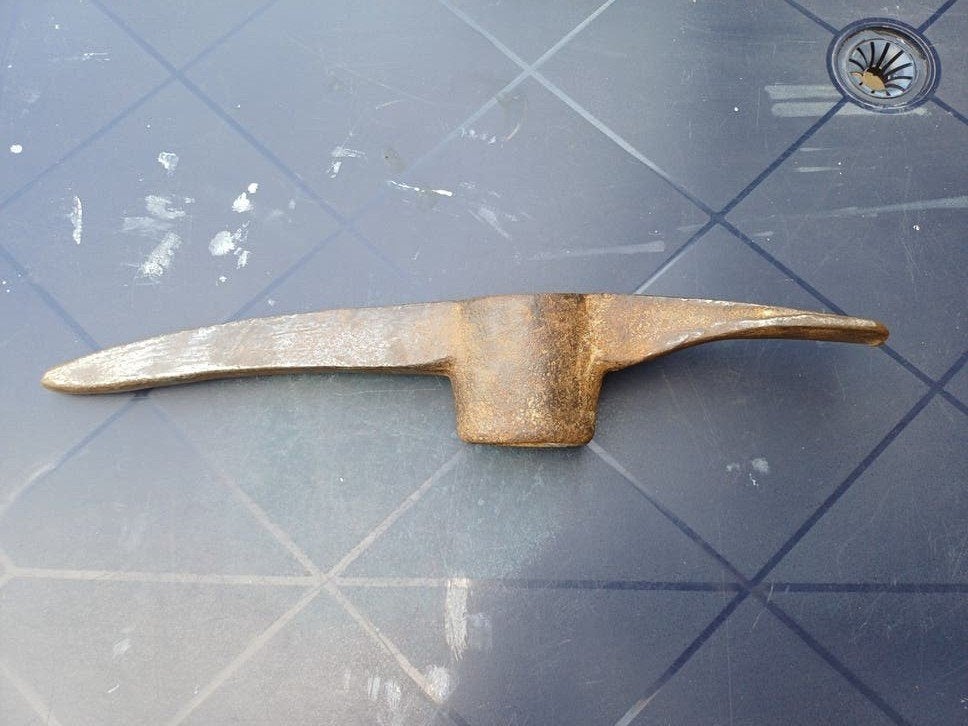 Oude pikhouweel kop - Vintage gereedschap, Ophalen of Verzenden