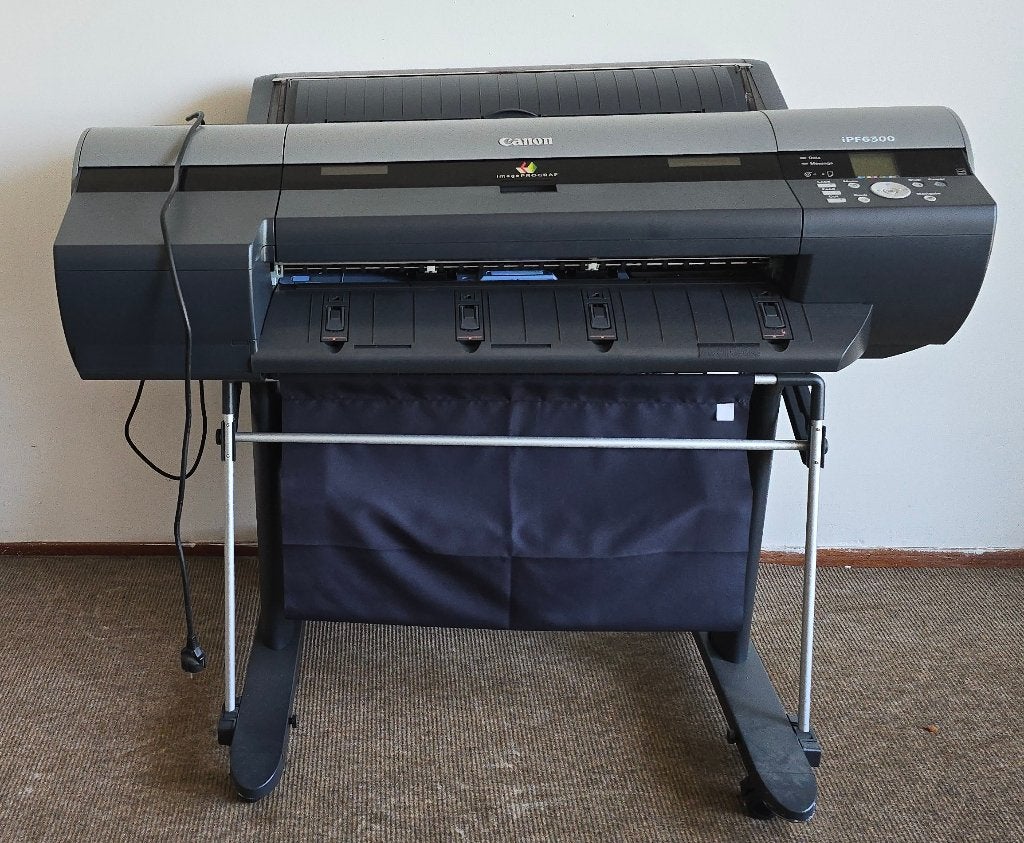 Canon imagePROGRAF iPF6300 grootformaat printer, Computers en Software, Ophalen, Gebruikt, Fotoprinter, Canon