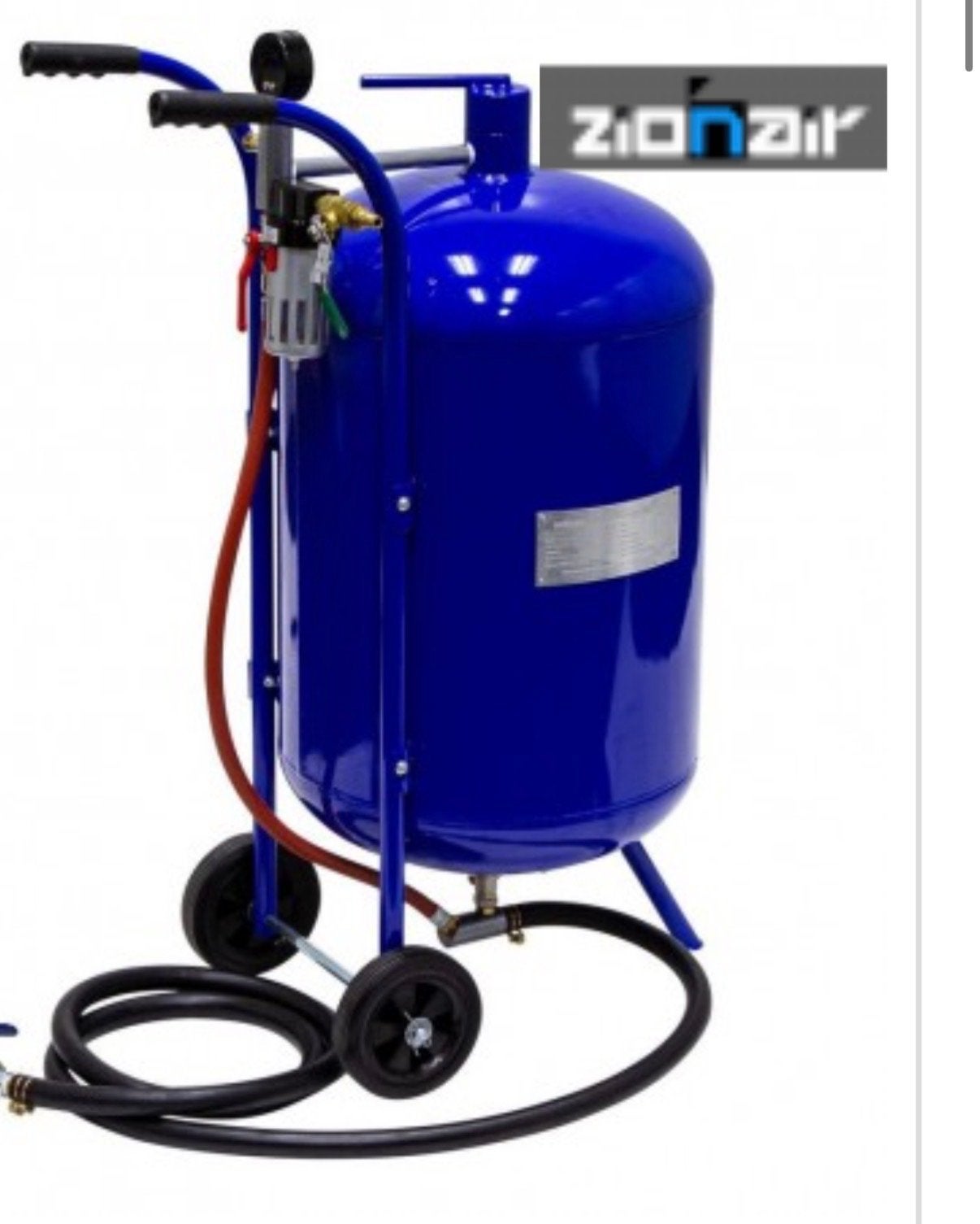 Mobiele Zandstraalketel 63 Liter - Professioneel, Ophalen, Nieuw