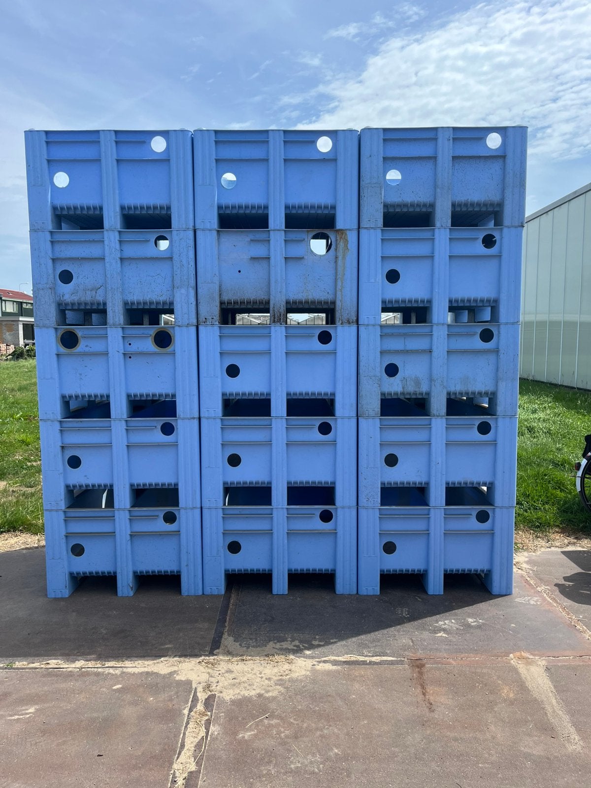 15 stuks Dolav palletboxen type ACE460 kuubkist, Ophalen, 100 cm of meer, 60 cm of meer, Bak of Kist