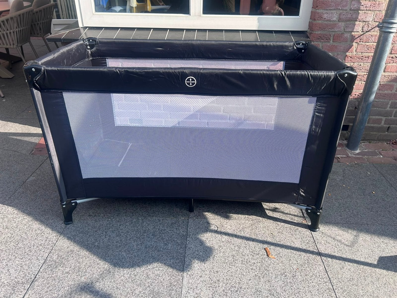 Draagbare Camping Box van Ding Baby - Zwart, Ophalen, Gebruikt, Rechthoekig