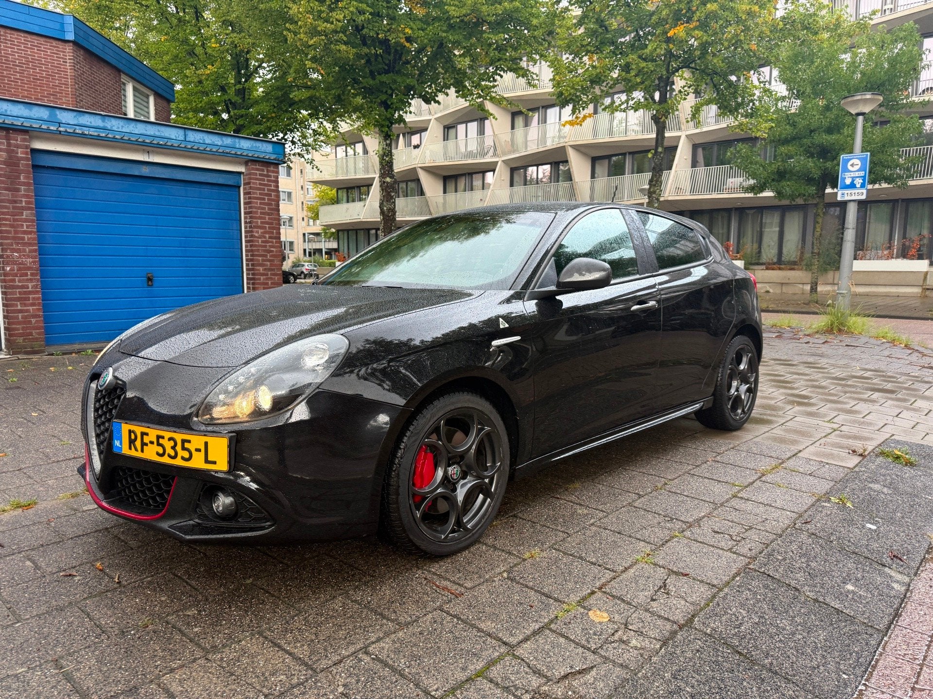 Alfa Romeo Giulietta 1.4 Turbo MultiAir Super AUTOMAAT Black, 4 cilinders, Zwart, Bedrijf, Lichtsensor