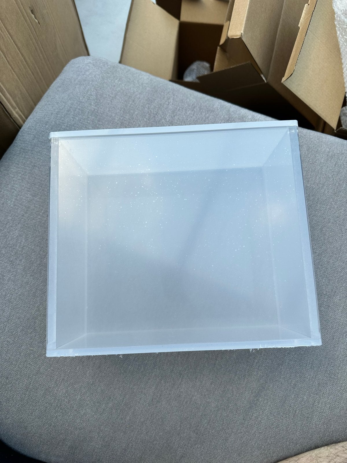 Transparante Acryl elite trainer box pokemon etb, Ophalen of Verzenden, Zo goed als nieuw