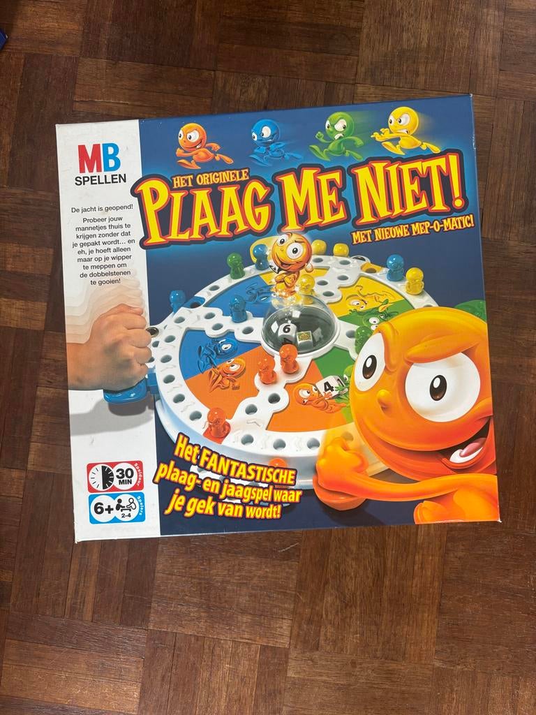 Plaag Me Niet! Bordspel - Het originele jaagspel, Drie of vier spelers, Ophalen of Verzenden, Gebruikt