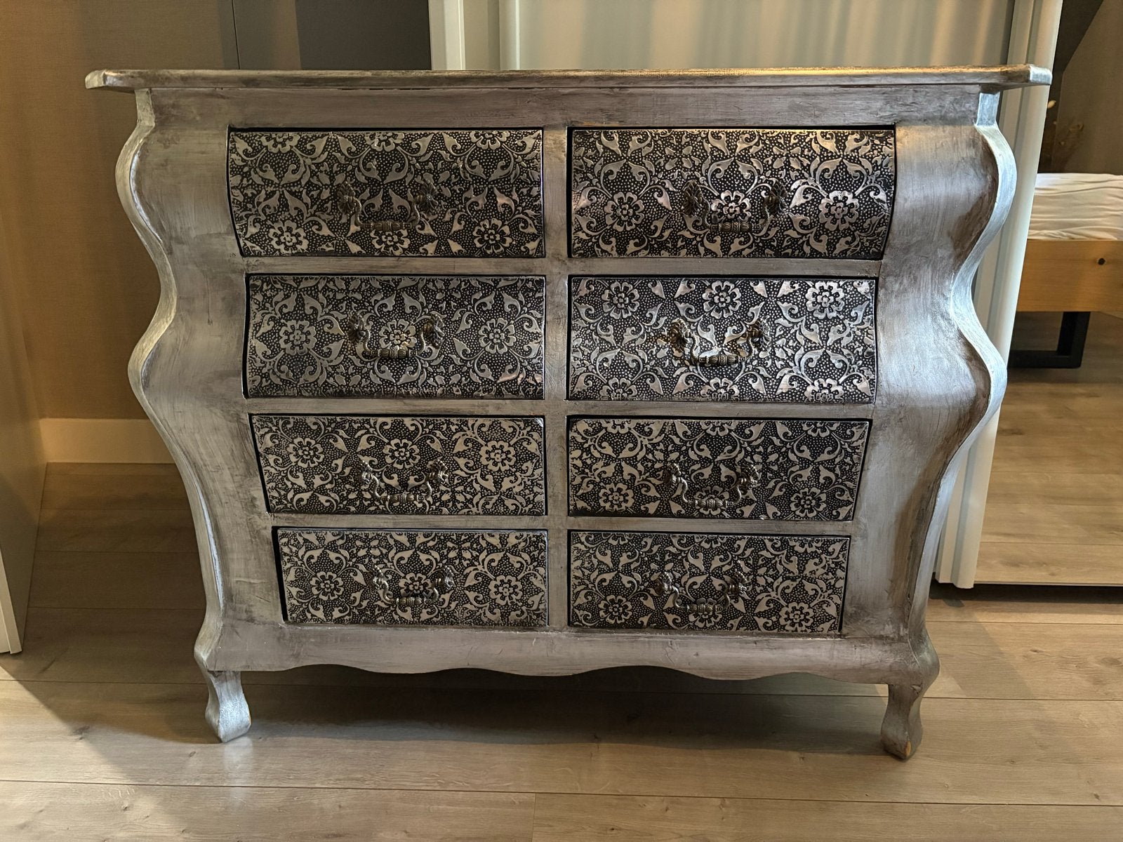 Barok buikkastje met lades - 90x35x75cm, Ophalen
