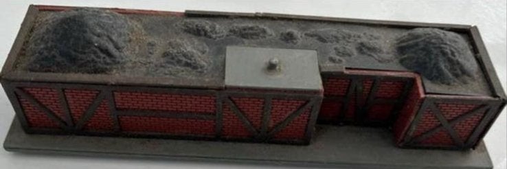 Kolenbunker voor modeltreinbaan - 18x6 cm, Ophalen of Verzenden, Gebruikt, Overige typen