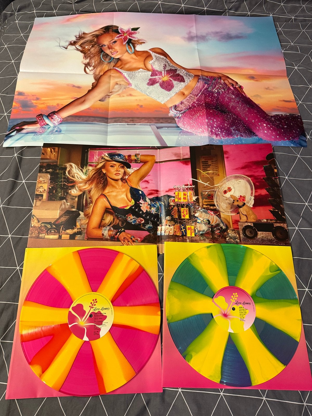 Zara Larsson - Girls Trip (BLOOD RECORDS #268/5000), Cd's en Dvd's, Pop, Colored vinyl, Ophalen of Verzenden, Zo goed als nieuw