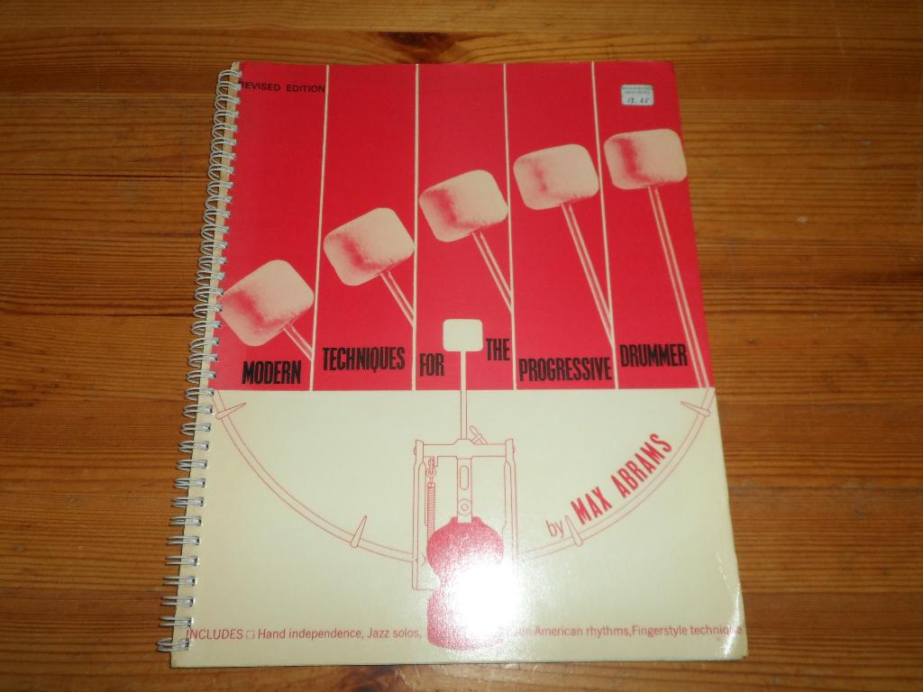 Modern techniques for the progressive drummer - max abrams, Gebruikt, Drums of Percussie, Ophalen of Verzenden, Artiest of Componist