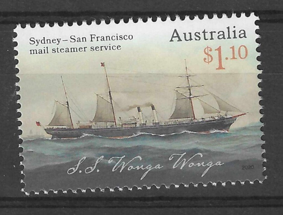 AUSTRALIE 2020, mi 5102 "Mail Steamer Service" postfris, Ophalen of Verzenden, Postfris