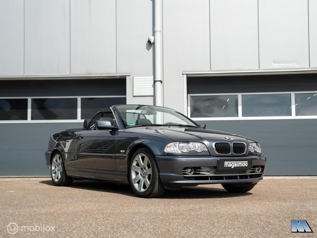 BMW 3-serie E46 Cabrio 330Ci l Handbak l 1e eigenaar l A1, Achterwielaandrijving, Gebruikt, Zwart, Cabriolet