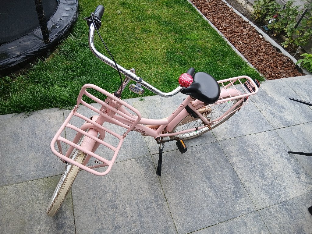 Cortina U4 Meisjesfiets/Transportfiets Roze Opknapper 24inch, Fietsen en Brommers, Ophalen, Terugtraprem, Versnellingen, Cortina