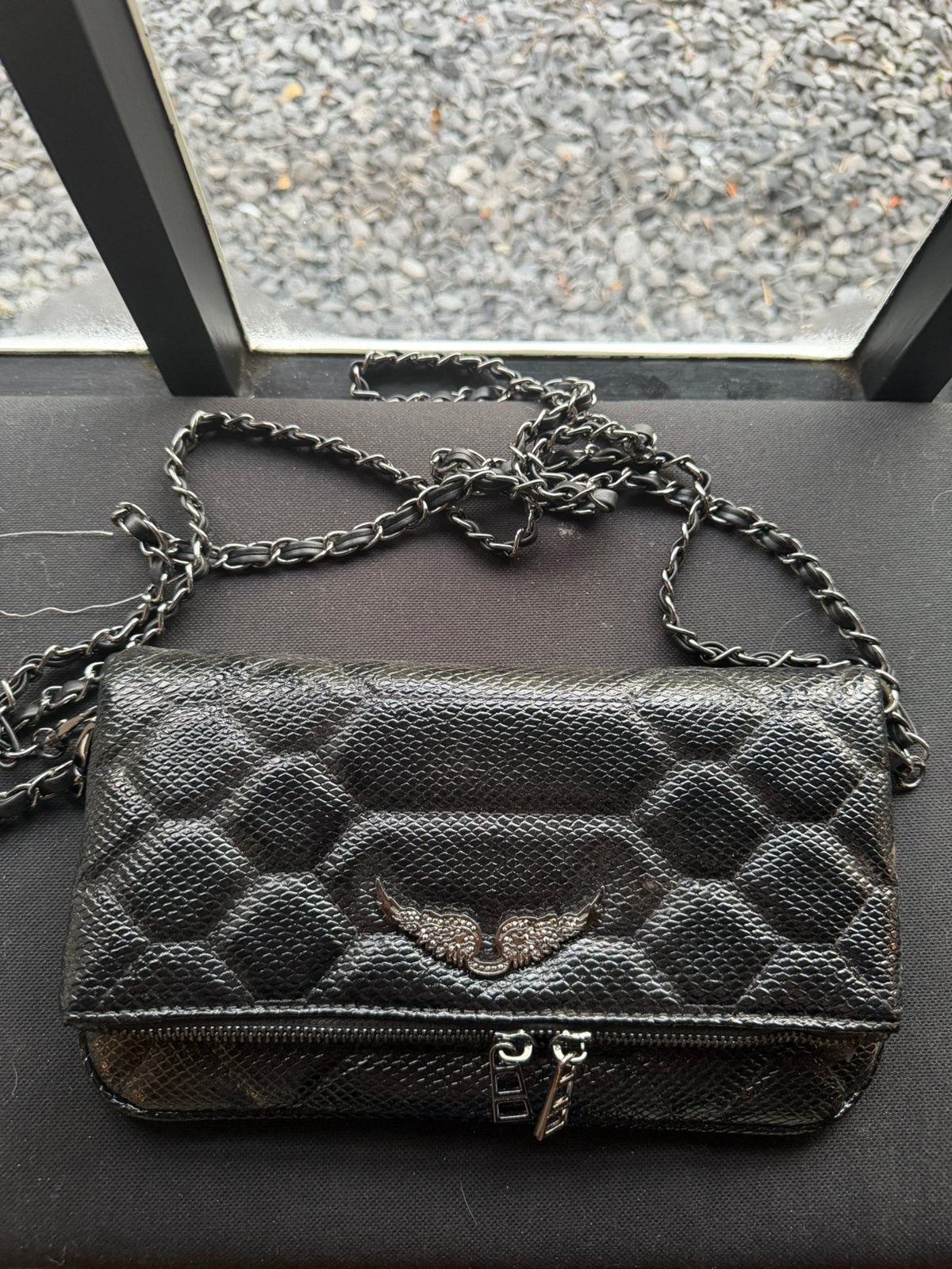 Zadig & voltaire tas, Ophalen of Verzenden, Nieuw, Zwart, Schoudertasje