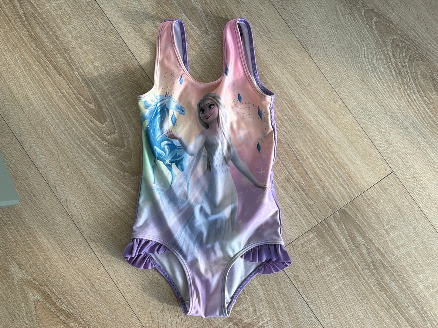 Badpak Elsa Frozen Disney 110-116 H&M, Ophalen of Verzenden, Zo goed als nieuw, Meisje, Sport- of Zwemkleding