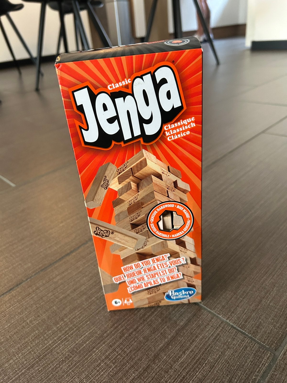 Jenga, Vijf spelers of meer, Ophalen of Verzenden, Zo goed als nieuw