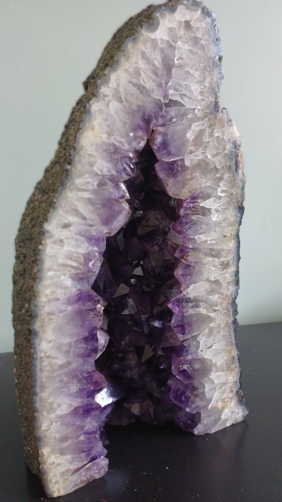 Grote Amethist Geode - Prachtig Paars Kristal, Ophalen, Mineraal