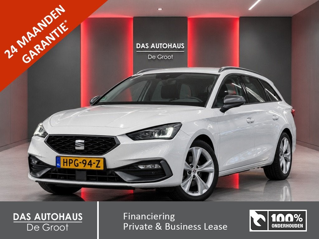 Seat Leon Sportstourer 1.5 TSI 85 kW FR, Auto's, Keurmerk '100% Onderhouden', Stof, Leon, 116 pk