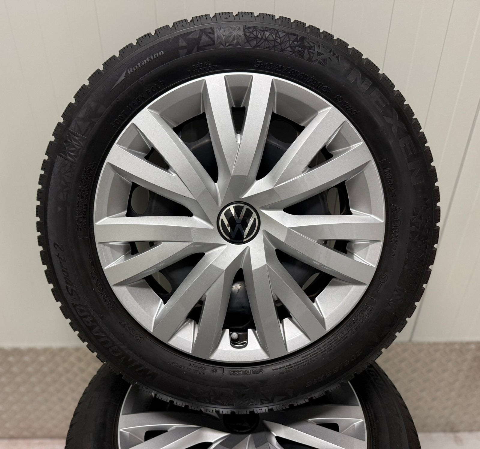 Originele Volkswagen Golf Velgen 16 Inch Winter VW, Auto-onderdelen, Ophalen, Gebruikt, -, Banden en Velgen