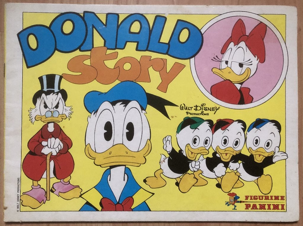 WALT DISNEY - DONALD STORY - FIGURINE PANINI -, Eén stripboek, Ophalen of Verzenden, Zo goed als nieuw