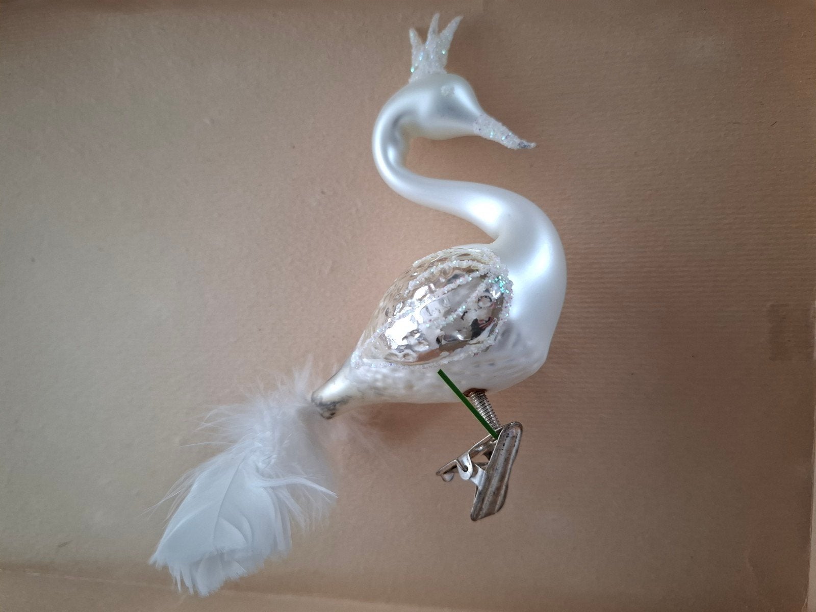 Antieke Kerstvogel, Diversen, Kerst, Ophalen of Verzenden, Zo goed als nieuw