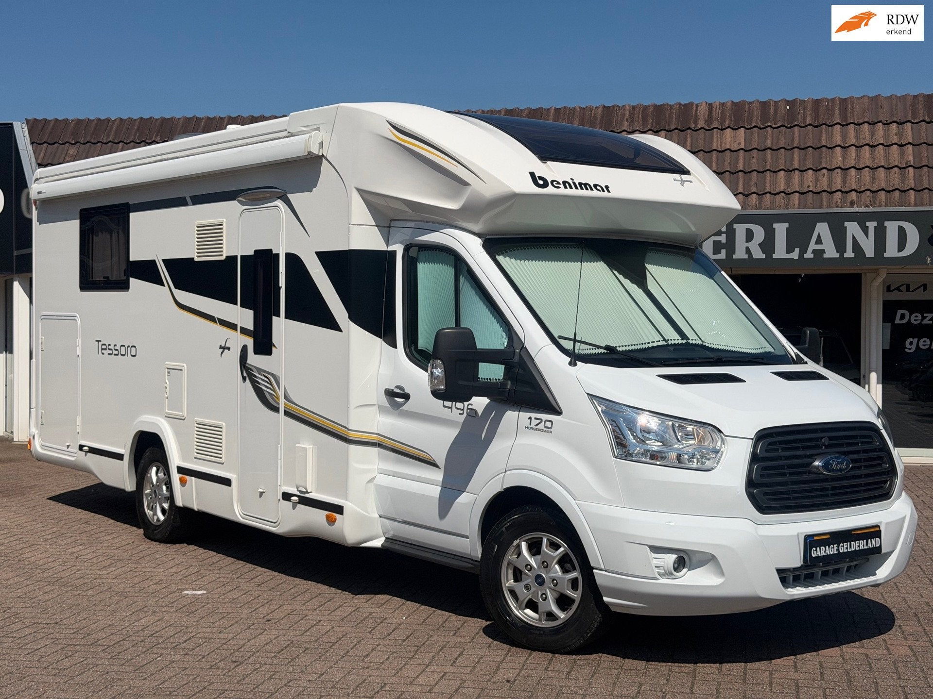 Benimar TESSORO 496 | Automaat | Hefbed+Queensbed | 2x GR.Ga, Automaat, Alarm, Info@benimar.de, Bedrijf