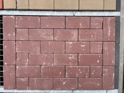 betonklinker 21x10,5x8 retron excelent donker rood, Ophalen of Verzenden, Nieuw, Beton, Klinkers