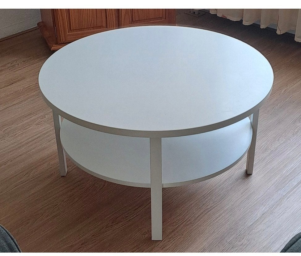 Salontafel, Huis en Inrichting, Tafels | Salontafels, Ophalen, 100 tot 150 cm, Rond, 50 tot 100 cm