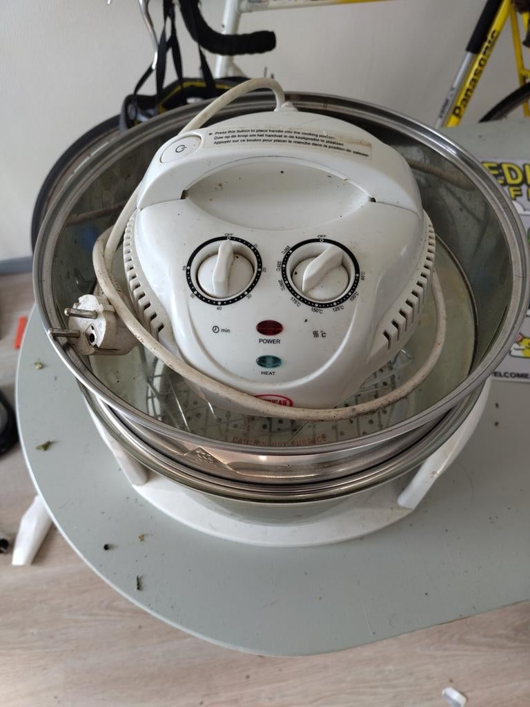 Mini oven Merk American met accessoires, Ophalen, Gebruikt, Vrijstaand, Oven