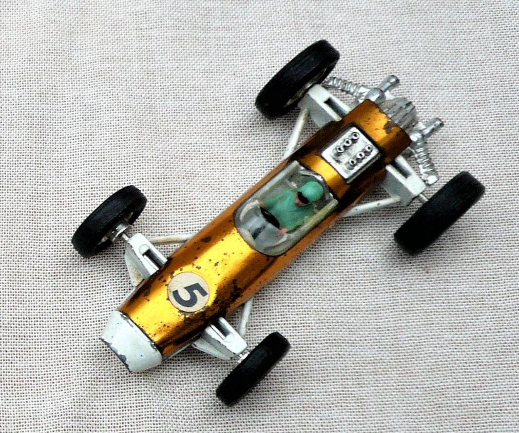 Marx Hong Kong Formule 1 racer goud jaren 60 Ferrari Cooper., Ophalen of Verzenden, Gebruikt, Auto, Overige merken