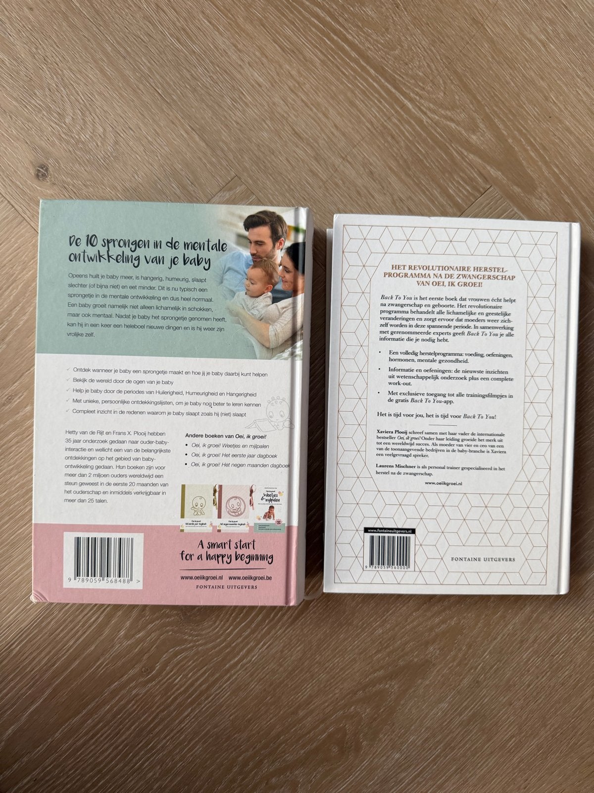 Oei, ik groei! & Back to You - Boekenpakket, Ophalen of Verzenden, Zo goed als nieuw, Zwangerschap en Bevalling