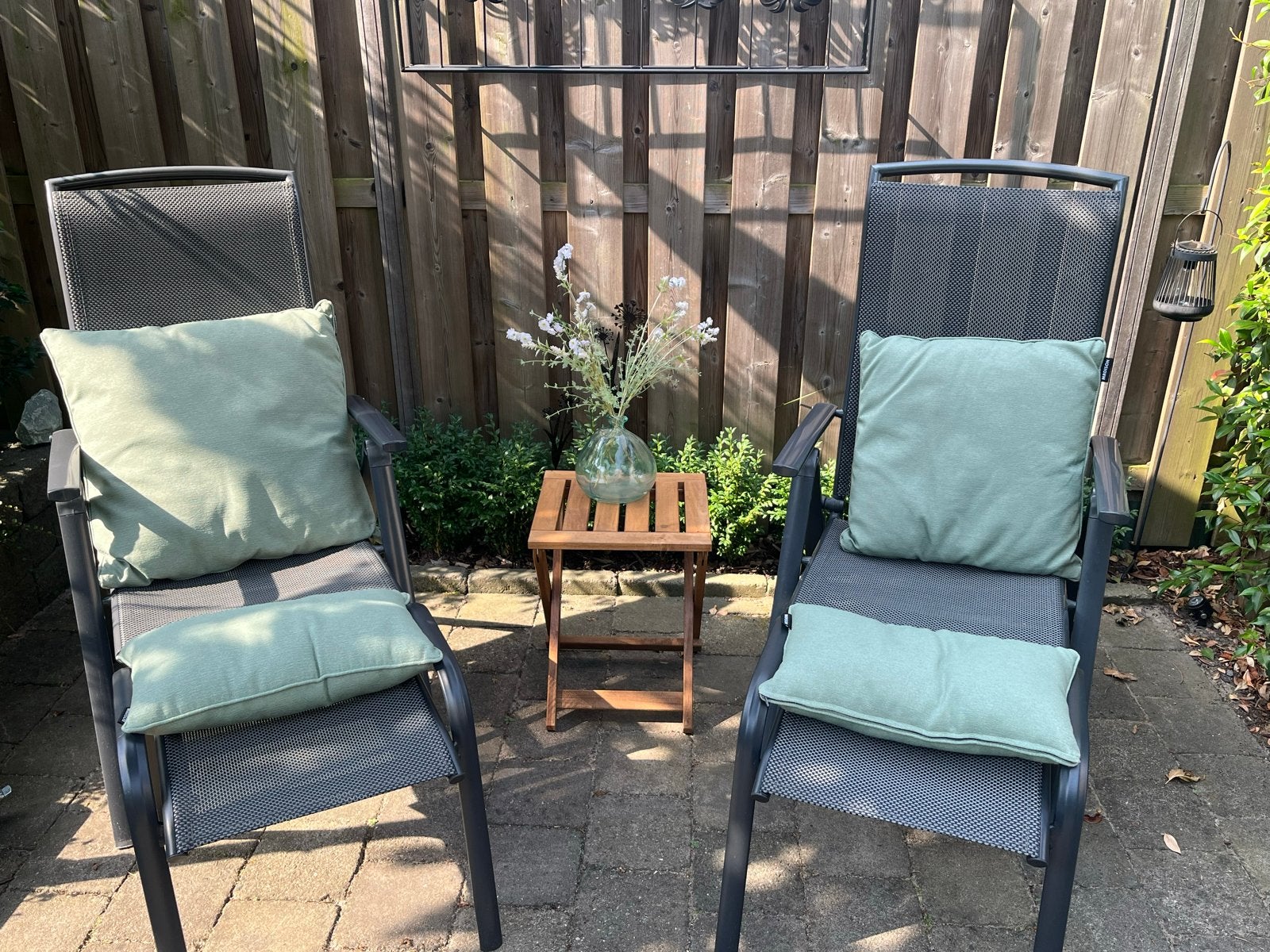 Madison Sierkussens outdoor Kaki Groen Natural, Ophalen, Zo goed als nieuw, Overige materialen