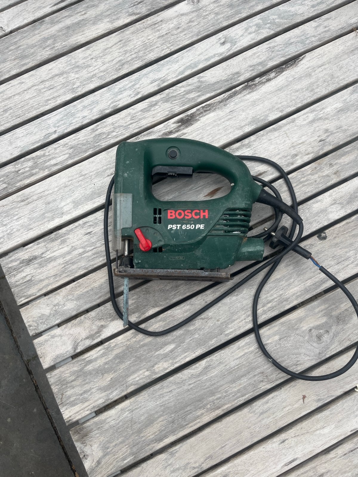 Te koop Bosch pst 650 pe, Ophalen, Gebruikt, Decoupeerzaag, 30 tot 70 mm