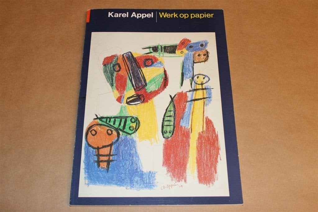 Karel Appel - Werk op papier, Ophalen of Verzenden, Zo goed als nieuw