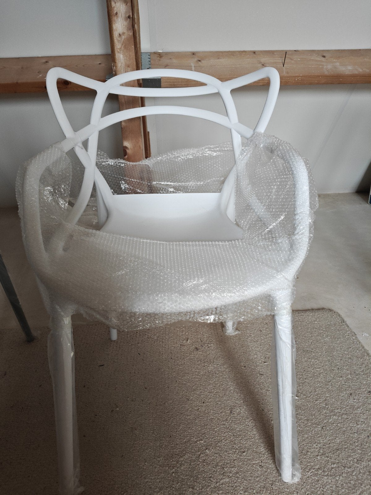 Kartell Masters kopie, design stoel, nieuw in verpakking, Huis en Inrichting, Stoelen, Wit, Nieuw, Ophalen of Verzenden, Eén
