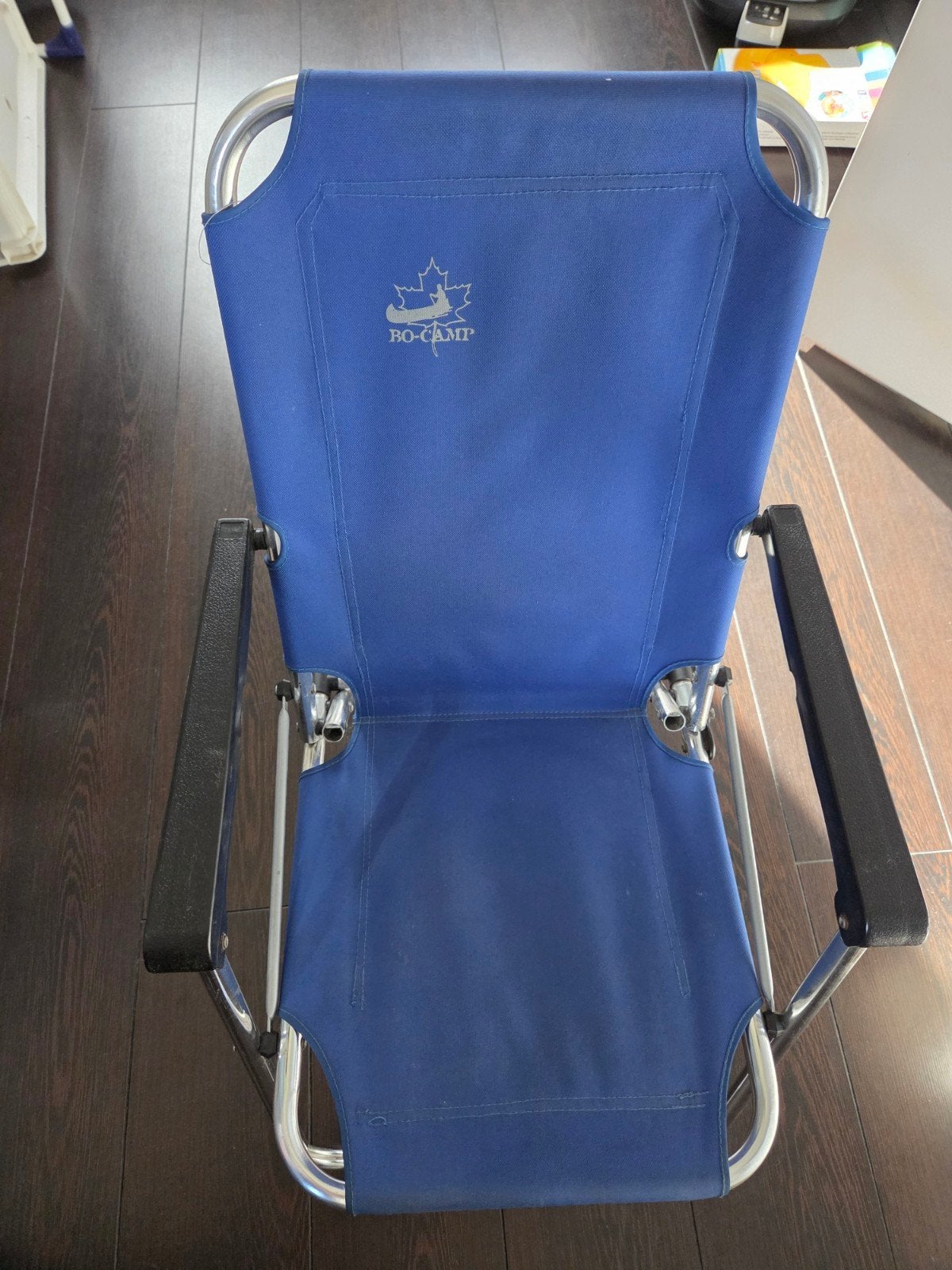 Bo-Camp Campingstoel Junior - Blauw, Ophalen, Zo goed als nieuw, Campingstoel