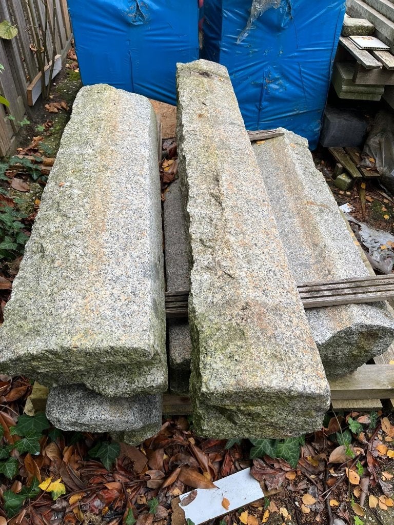 Opsluitband graniet/natuursteen, Ophalen, Gebruikt, Overige typen, Natuursteen