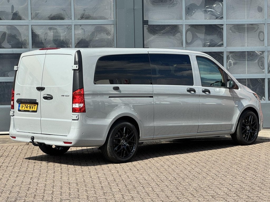 Mercedes-Benz Vito 116 L3 DC | 6-Persoons | LED | 2,5t Trekh, Auto's, Bestelauto's, Stof, Gebruikt, 4 cilinders, 2500 kg