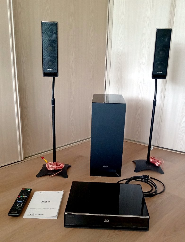 Sony BD/DVD Home Theatre System BDV-Z7, Ophalen, Gebruikt, 2.1-systeem, Blu-ray-speler