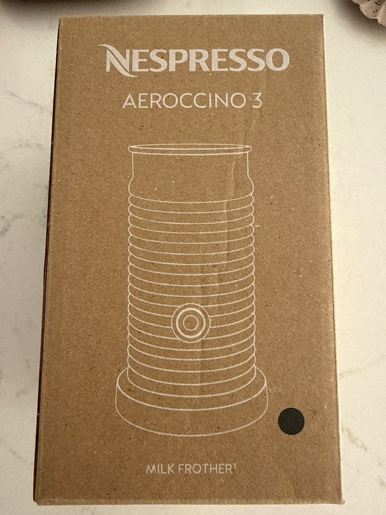 Nespresso Aeroccino 3 melkopschuimer, Witgoed en Apparatuur, Melkopschuimers, Ophalen, Nieuw, Elektrische melkopschuimer