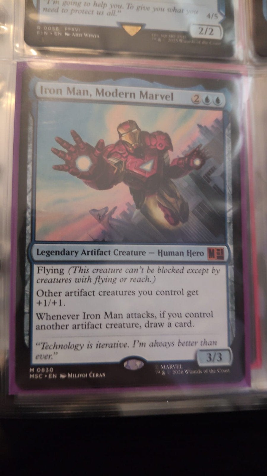 MTG Iron man Modern Marvel, Ophalen of Verzenden, Nieuw