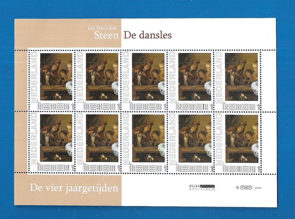 NVPH 2751-Aa-10 De vier jaargetijden De Dansles- 2010, Verzenden, Na 1940, Postfris